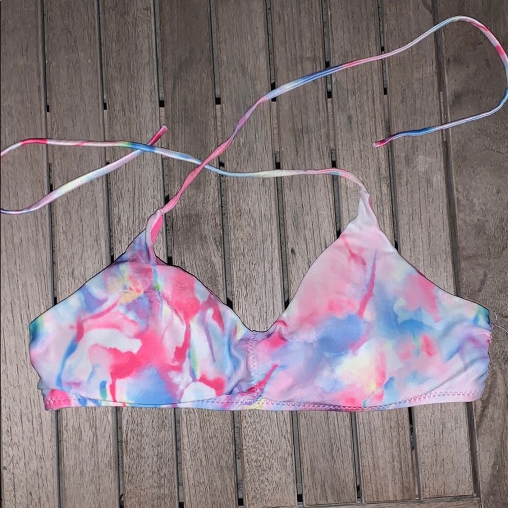 Pastel bikini top